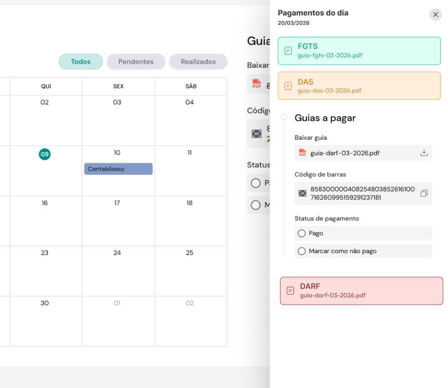 Proposta de drawer lateral